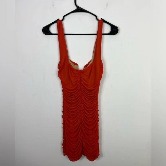 Superdown x Draya Michele Marlene Ruched Mini Dress Sz S - Picture 12 of 13